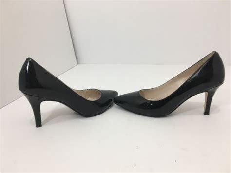 Cole Haan Juliana Womens Heels Pumps 75 Black Patent Leather Size Us 5 B M