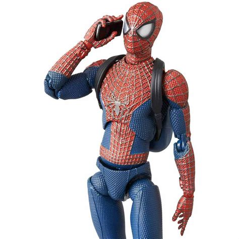 Medicom Toy Amazing Spider Man 2 Spider Man Maf Ex Action Figure Dx Set