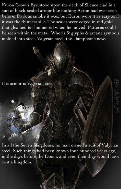 It's a rare drop when you kill the greater magma elementals. Euron Has Been To Valyria | Thrones Amino
