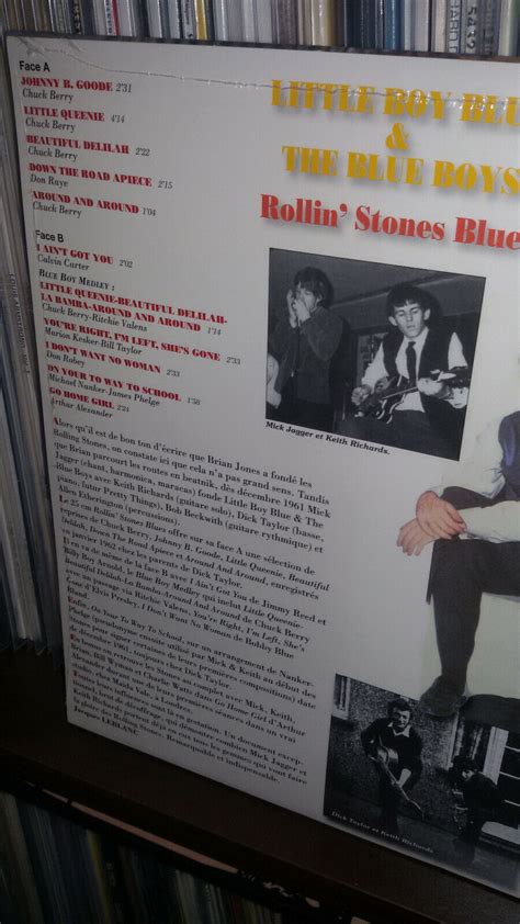Little Boy Blue And The Blue Boys Vinyl 10 Rolling Stones