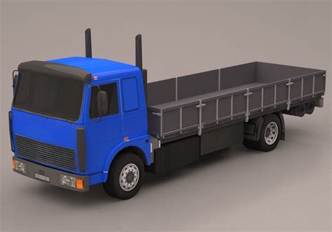 3d Model Realtime Truck Cars Cgtrader