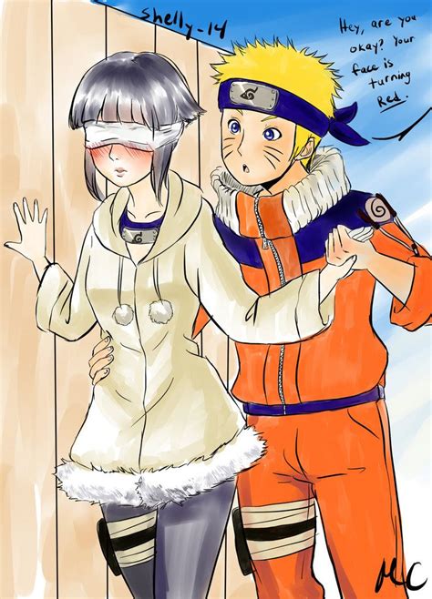 Gentle Naruto With A Blind Hinata By Shelly 14 Naruto Cute Naruto And Hinata Naruto