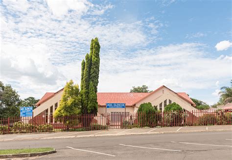 Apostolic Faith Mission Church In Glencoe In Kwazulunatal Stock Photo