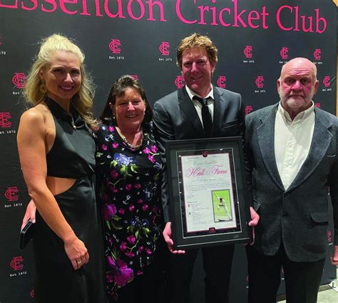 Local Ties To Essendon Cricket Clubs Hall Of Fame The North Central