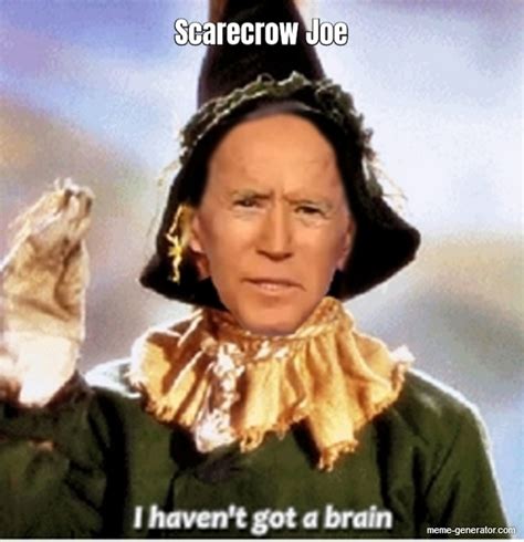 Scarecrow Joe Meme Generator
