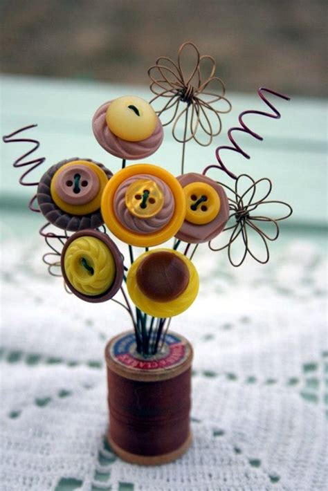 40 Cool Button Craft Projects for 2016 - Page 3 of 3 - Bored Art