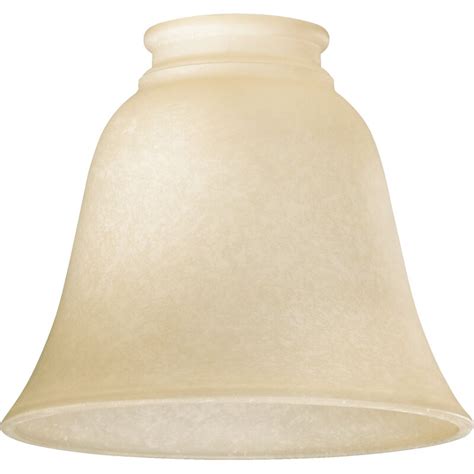 Charlton Home® 475 H Glass Bell Lamp Shade Screw On In Beige And Reviews Wayfair