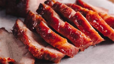 Char siu, or cha siu, is a famous cantonese dish that is a type of barbecued or roasted and marinated pork. Chinese BBQ Pork - Kitchen Cookbook