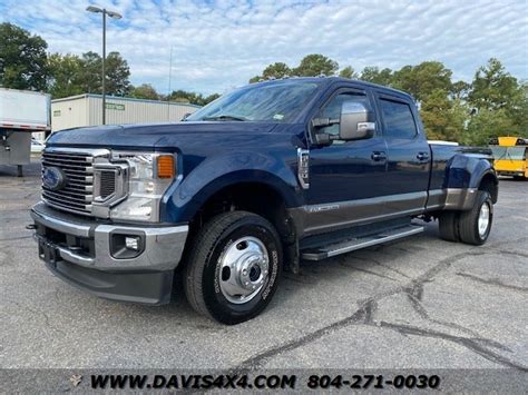 2020 Ford F 350 Lariat Crew Cab Long Bed Fx4 Offroad Dually 4x4 Diesel