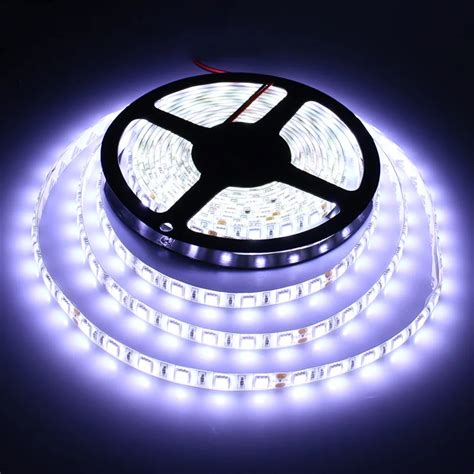 5m Led Strip Light 5050 Rgb Waterproof 300leds Flexible Led Tape Non