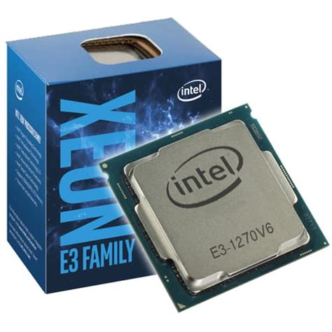 Intel Xeon E3 1270v6 38ghz 1151 Ibertrónica