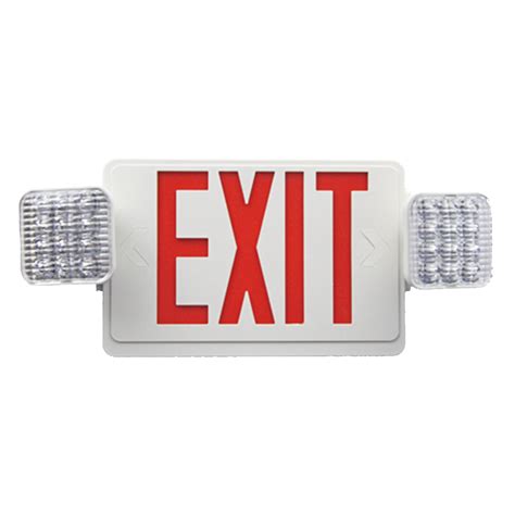 Exit Emergency Light Combo Led 8 Leds X 0125w