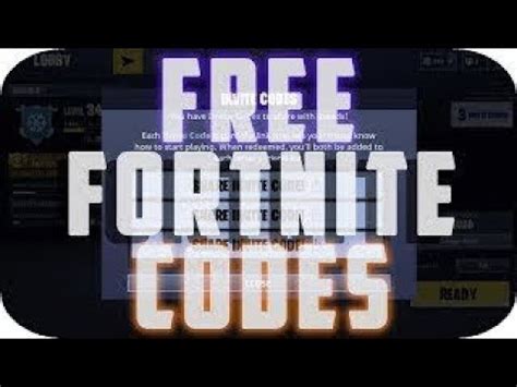 I've been looking for free fortnite codes for ages, maybe like you did. Free fortnite codes - YouTube