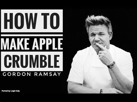 Grate the apple and cook into a cinnamon and vanilla caramel. How to Make Apple Crumble Recipe | Gordon Ramsay | Almost ...