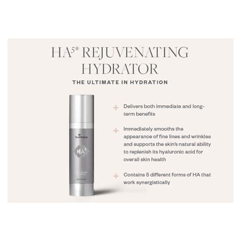 Skinmedica Ha5 Rejuvenating Hydrator 2 Oz 567 G Rejuvenation