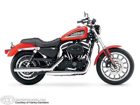 Dual piston size 292 mm (11.5 inches) at the front and single disc. 2006 Harley-Davidson XL883R Sportster 883R Photos ...
