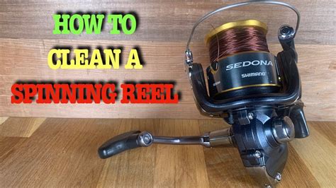 How To Clean A Spinning Reel Cleaning Fishing Reel Tips Youtube