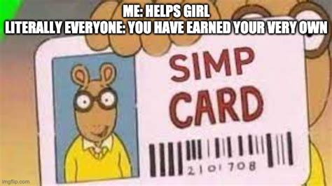 Simp Card Imgflip