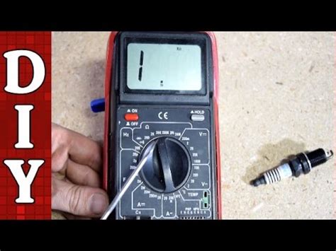 Look for any signs of melting or cracking. How to Test Spark Plugs Using a Basic Multimeter - YouTube