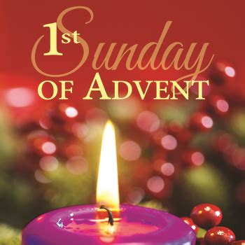 Sunday 1st December 2019 First Sunday Of Advent St Andrew S RC Church