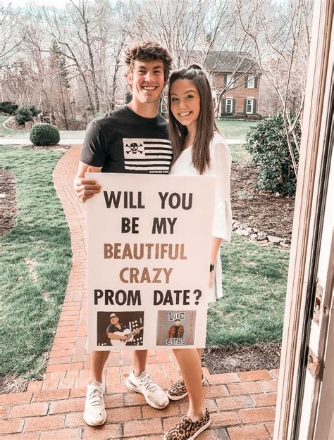 Luke Combs Promposal Cute Homecoming Proposals Cute Prom Proposals Dance Proposal