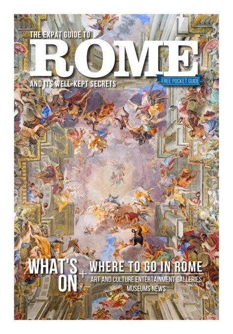The Expat Guide To Rome By Wanted In Rome Issuu