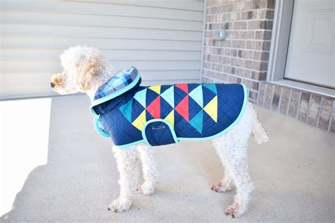 Dog Quilt Coat Patchwork And Poodles