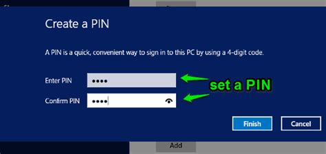 How To Set A Pin As Account Password In Windows 10