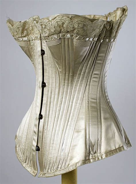 Corset French The Metropolitan Museum Of Art Victorian Corset Fashion Edwardian Corsets