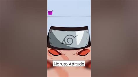 Naruto Attitude Entry Anime Naruto Attitude Narutoamv Youtube