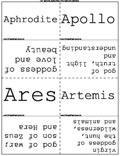 Practice problems online test and history questions for students. Greek Gods Flash Cards