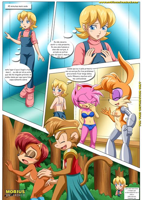 Diversão entre Espécies Sonic Quadrinhos Eróticos Revistas Quadrinhos
