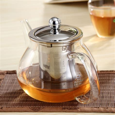 Grandness Kamjove A 11 Heat Resistant Clear Glass Teapot With 304