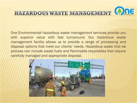 Ppt Introduction To Hazardous Waste Management Powerpoint The Best