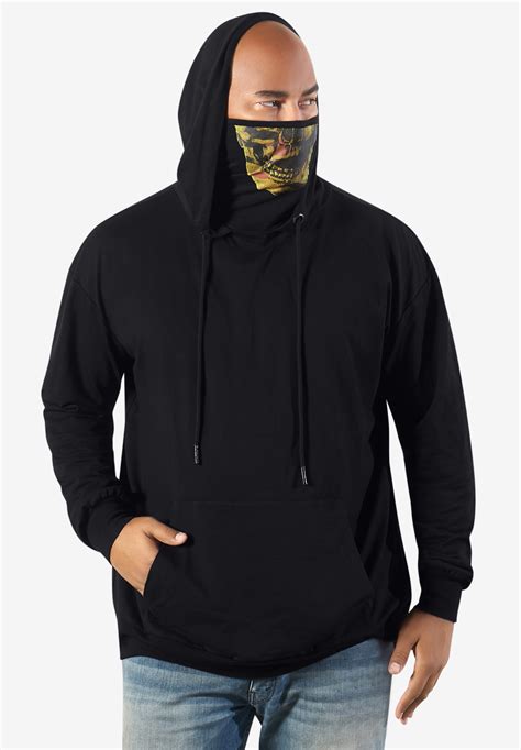 MVP Collections® Face Mask Pullover Hoodie | King Size