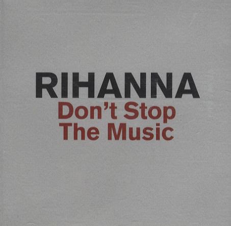 Rihanna Don T Stop The Music Remixes 2007 CD Discogs