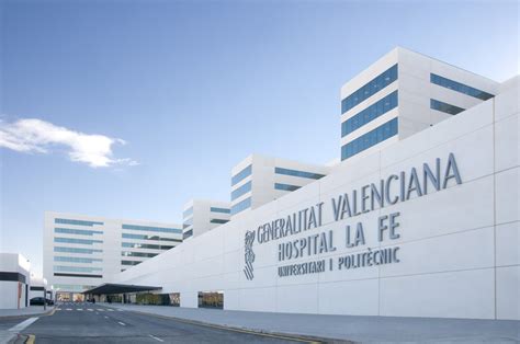 El Hospital La Fe de Valencia, entre los mejores hospitales de España
