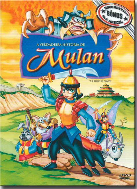 Dvd A Verdadeira História De Mulan The Secret Of Mulan