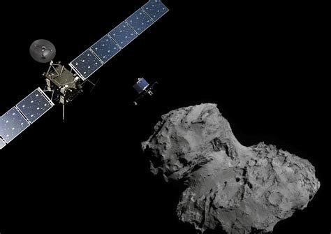 Rosetta Flew Through The Bow Shock Of Comet 67p Several Times During