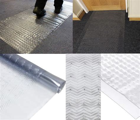 Sif Wholesale 6ft Long Heavy Duty Vinyl Plastic Carpet Protector Clear