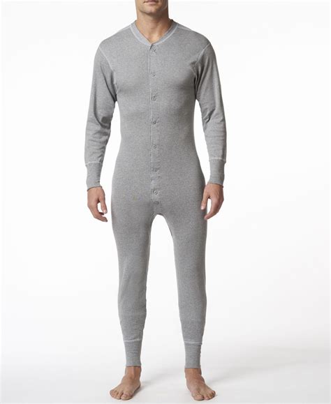 Stanfields Mens Cotton Long Sleeve Onesie Combination And Reviews