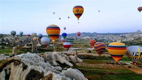 hot air ballooning in turkey s cappadocia region last month travel