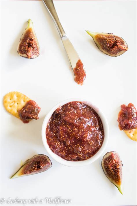 Fresh Fig Jam Cooking With A Wallflower
