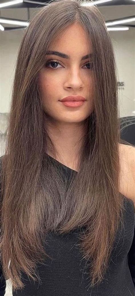 50 Brunette Brown Hair Colours And Hairstyles Milk Chocolate Long