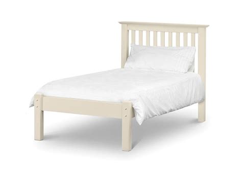 Bonsoni Berlin Bed White 3ft Single Bed Frame Low Foot End This Berlin