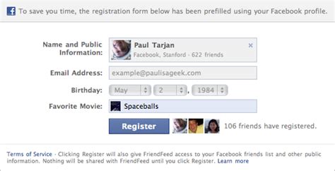 Facebook Makes Registration Simpler On Websites