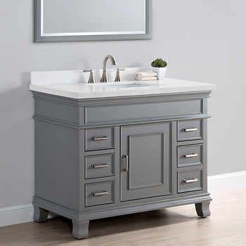 Find a great collection of northridge home bathroom vanities at costco. Elbe Rustic 48" Single Sink Vanity by Northridge Home ...
