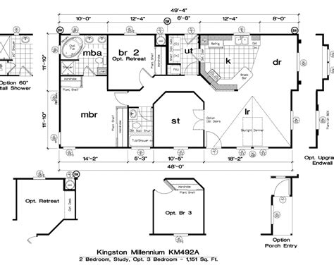 Park Model Mobile Home Floor Plans Floorplans Click