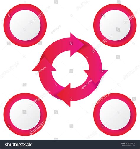 Vector Life Cycle Diagram Stock Vector Royalty Free 201960268