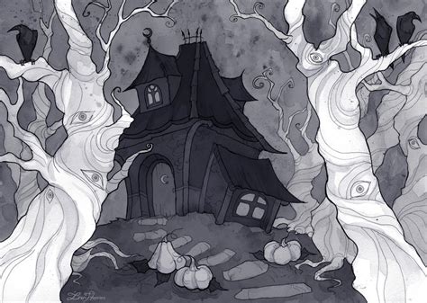 Spooky Little House By Irenhorrors On Deviantart